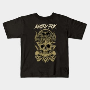 BRITNY FOX BAND Kids T-Shirt